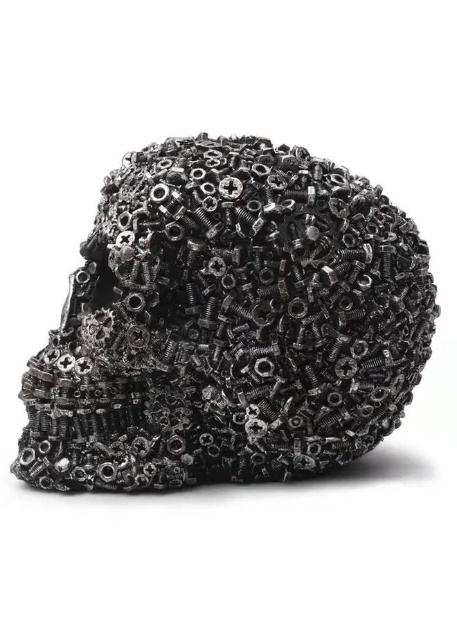 Vintage Resin Mechanical Skull Decorative Craft Ornament Color 9146 - Image 5